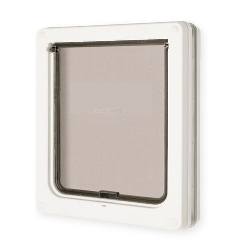 Door Pet Mate Cat Flap White 29 x 35 cm