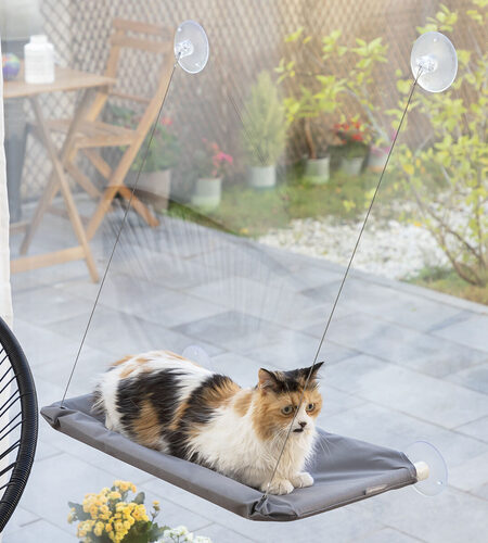 Hanging Cat Hammock Catlax InnovaGoods